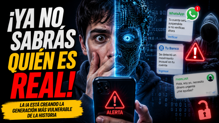 ¿La Inteligencia Artificial Está Creando la Generación Más Vulnerable de la Historia?